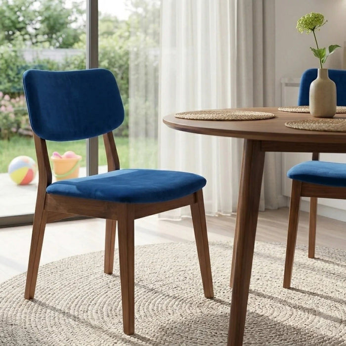 Carlos - Solid Back Side Chair (Set of 2)