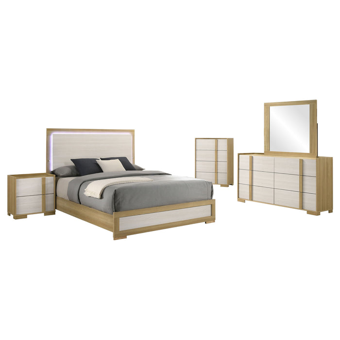 Lincoln - Bedroom Set With LED Headboard