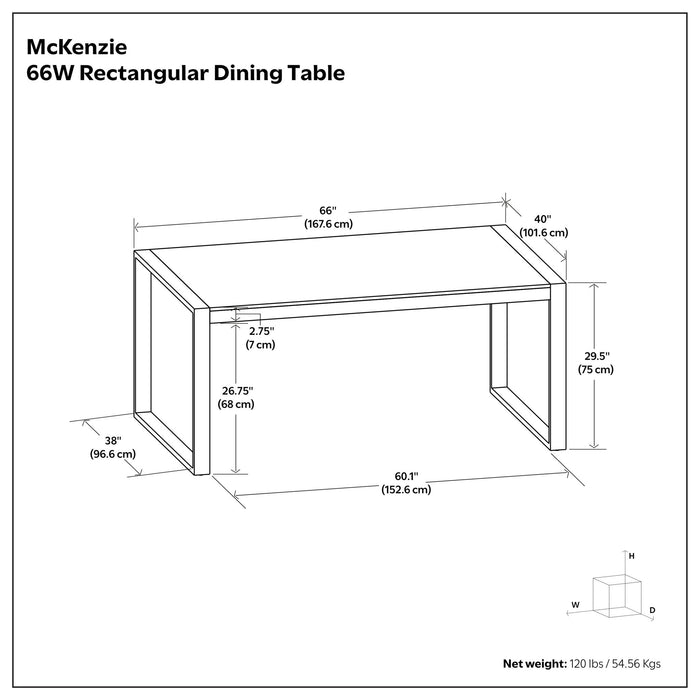 Mckenzie - Crafted Dining Table