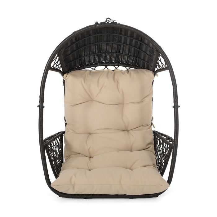 Malia - Wicker Hanging Chair With Cushion