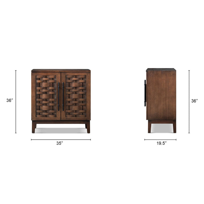 Koa - Cabinet - Dark Brown