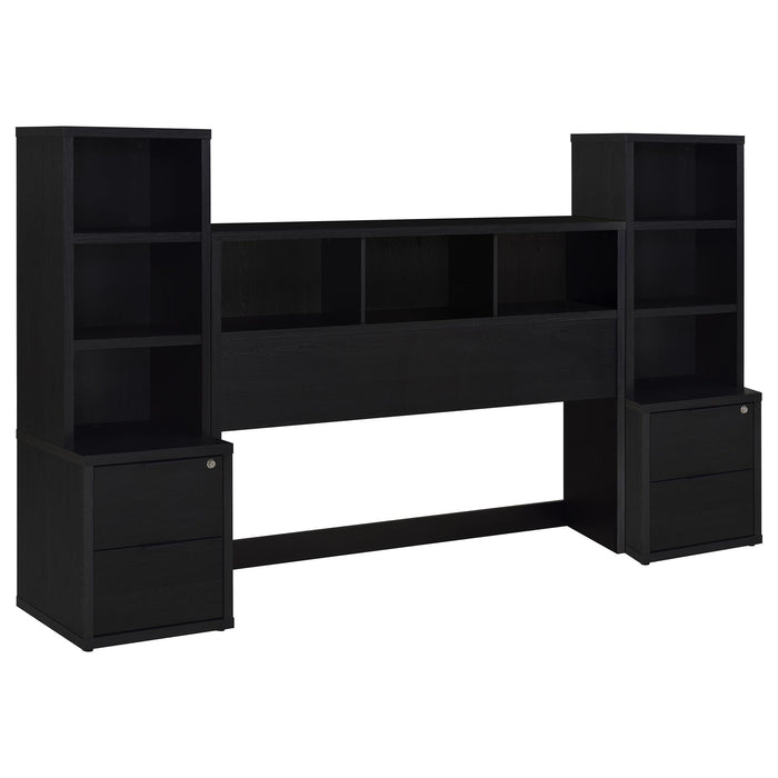 Geary - 3 Piece Bedroom Set With Bookcase Headboard