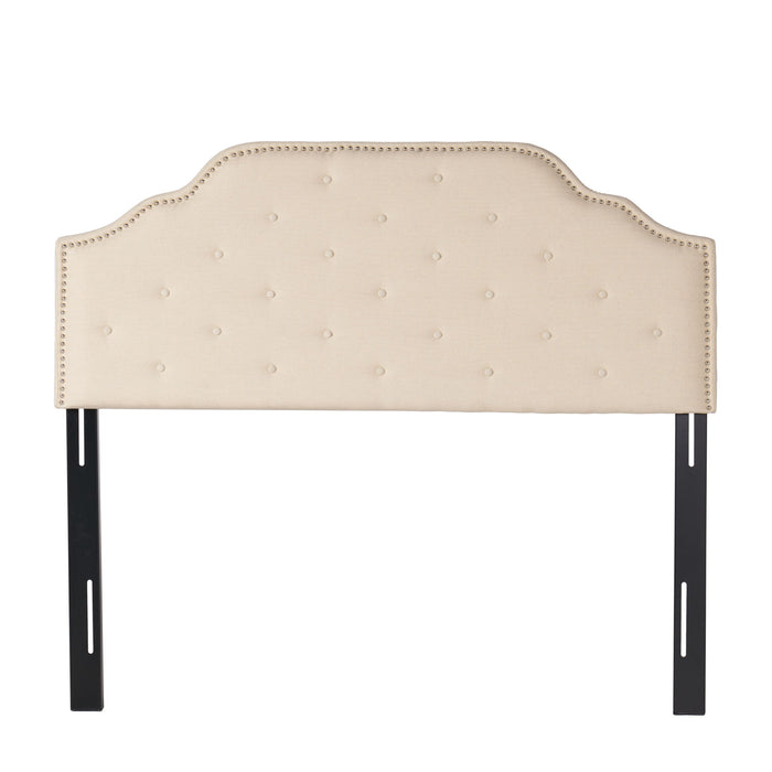 Luella - Button Tufted Upholstered Headboard
