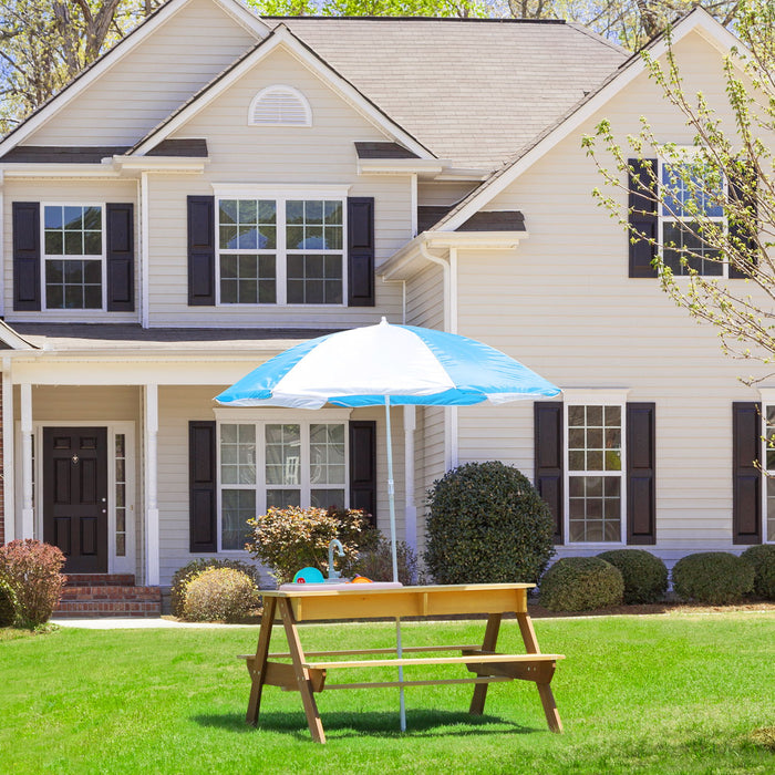 Kids Picnic Table With Sand And Water Table Conversion