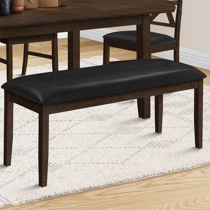 Bench, Rectangular, Hallway, Upholstered, Transitional