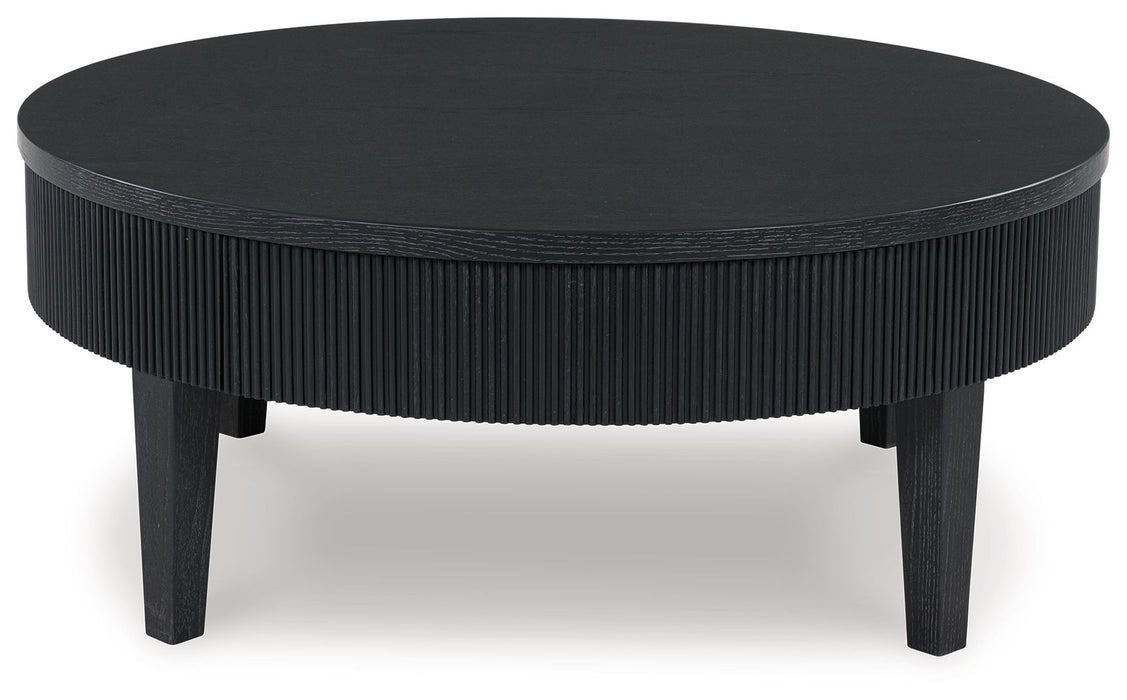 Marstream - Round Cocktail Table - Black