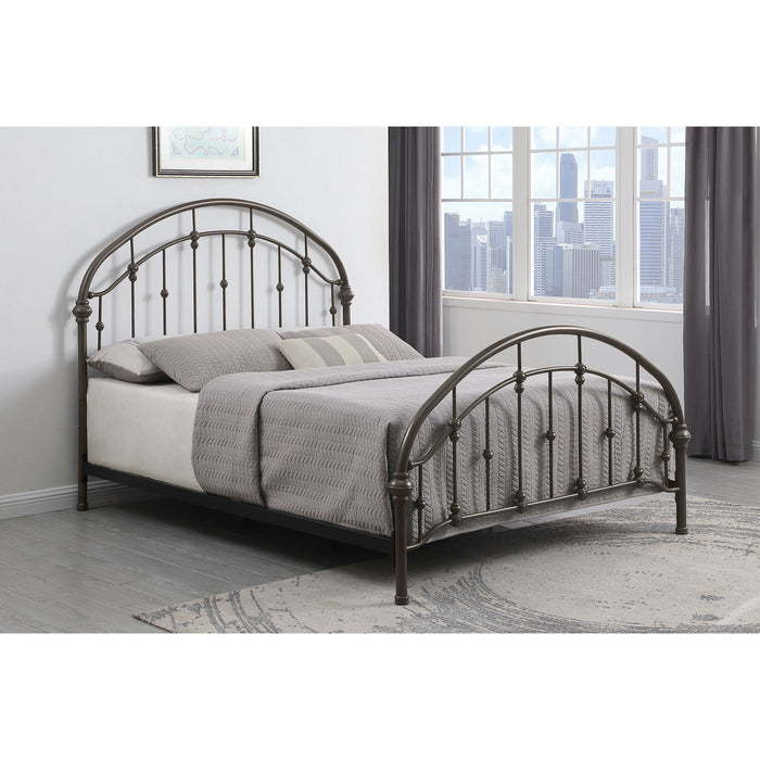 Juneau - Bed With Curved Headboard And Footboard