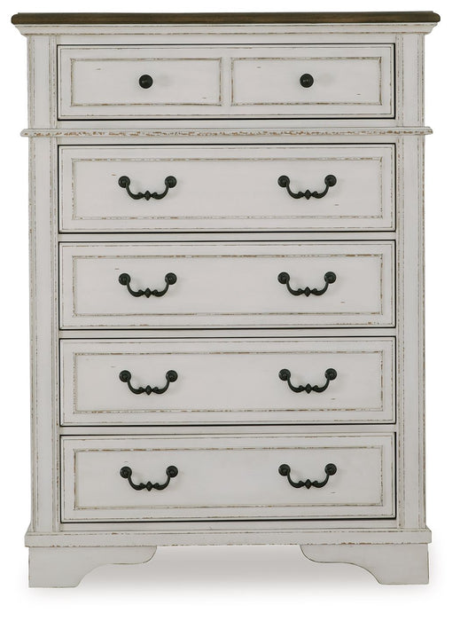 Blendon - Five Drawer Chest - Two-tone