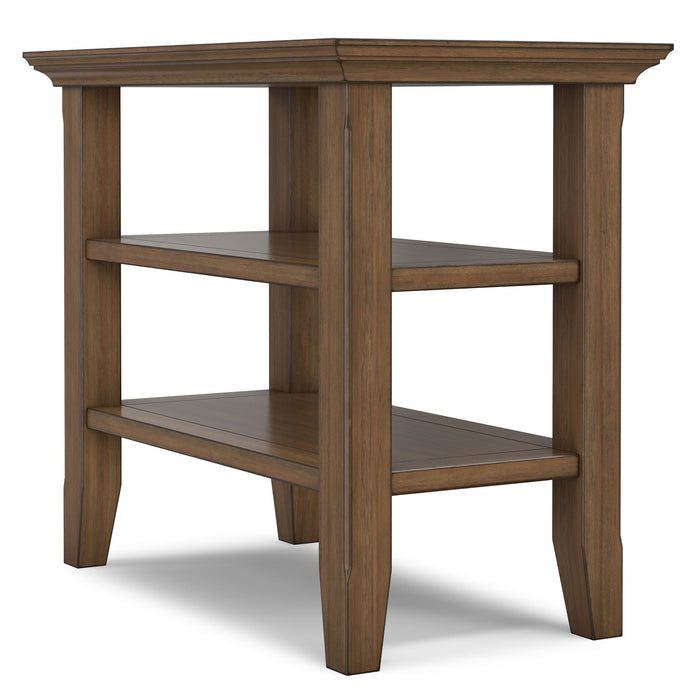 Acadian - Narrow Side Table - Rustic Brown