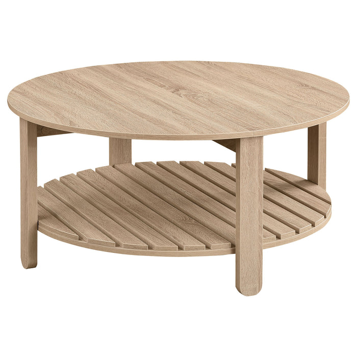 Altos - 1 Shelf Round Table