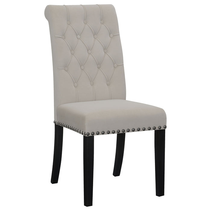 Tufted Side Chairs (Set of 2) - Gray