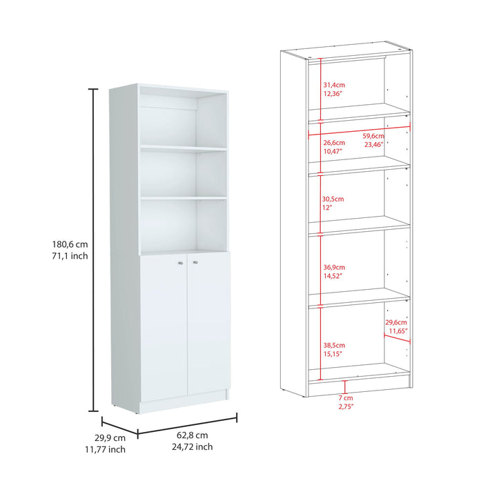 Levan - 3 Piece Living Room Set With 3 Bookcases