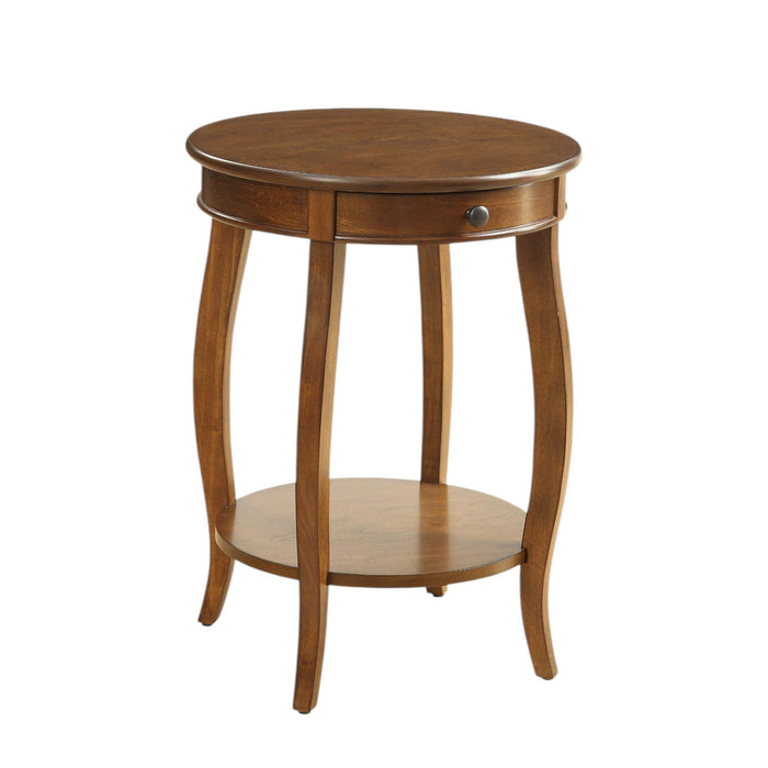 Alysa - Walnut Accent Table - Walnut