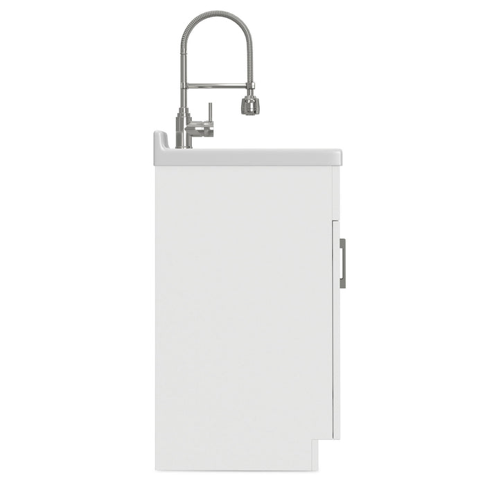 Hennessy - Deluxe Laundry Utility Sink And Cabinet