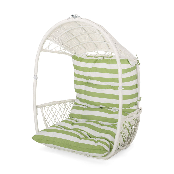 Malia - Wicker Hanging Chair With Cushion
