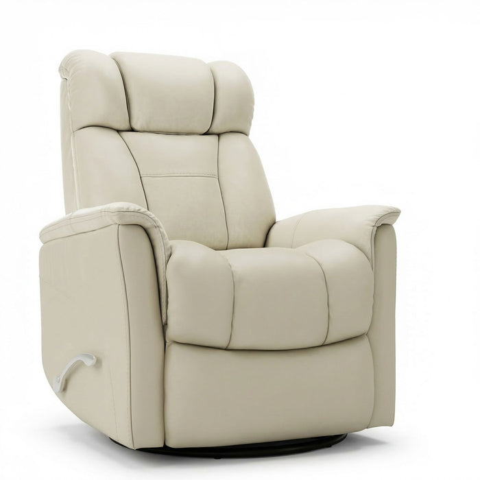 Bentley - Swivel Glider Recliner With Manual Adjustable Headrest & Footrest
