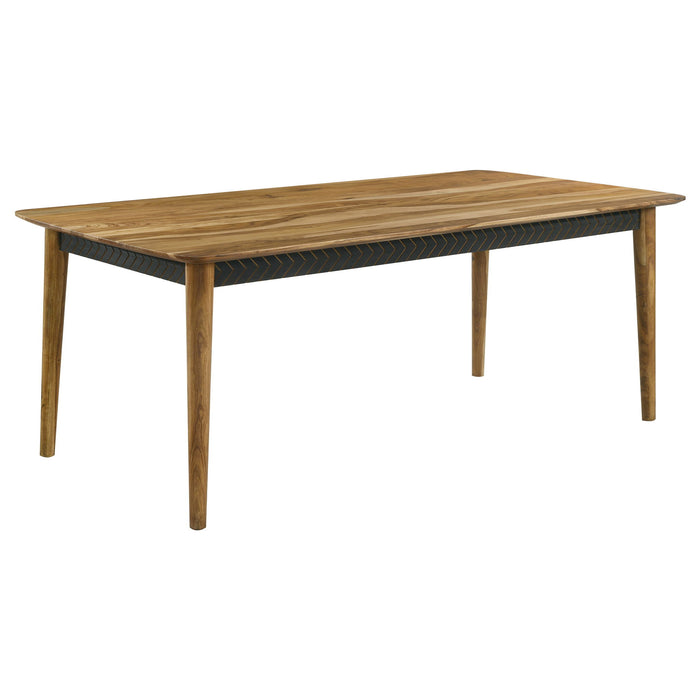 Crossmoor - Sheesham Dining Table - Natural Wood