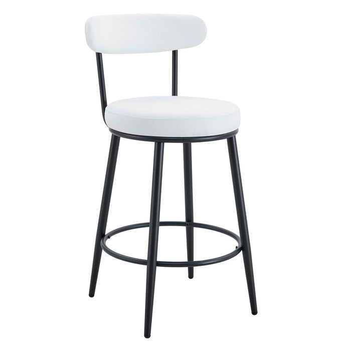 Fashionable Ergonomic High Legged Bar Chairs (Set of 2)