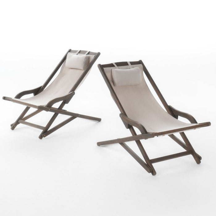 Arcadia - Outdoor Sling Chair With Pillow