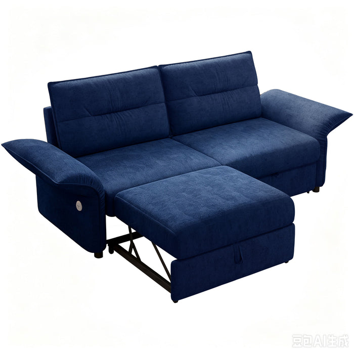 Sofa Bed With Convertible Design, Living Room Furniture