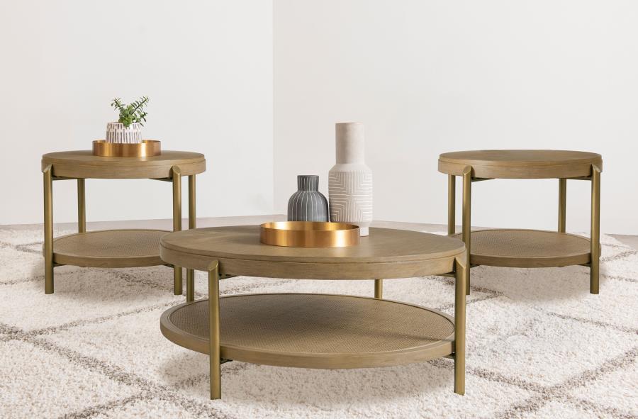 Arini - Round Coffee And End Table Set