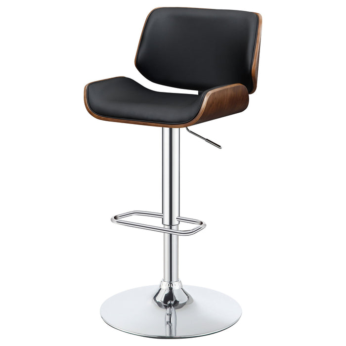 Adjustable Bar Stool - Black