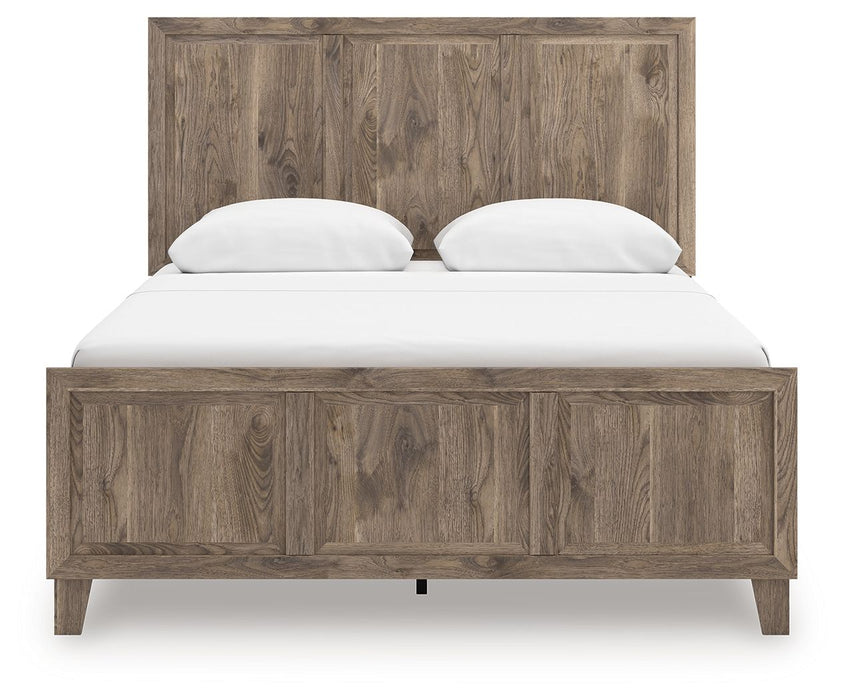 Rusticott - Panel Bed