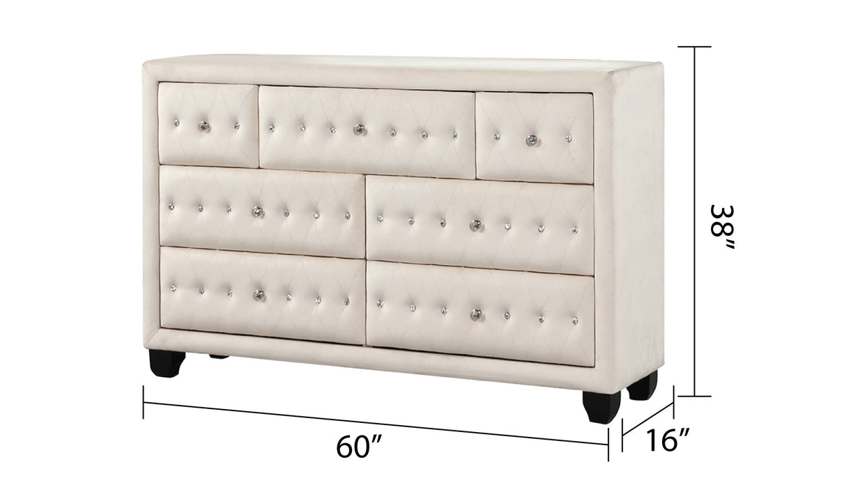 Sophia - 7 Drawer Dresser