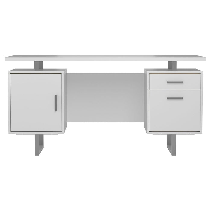 Contemporary 2 Drawer Computer Desk
