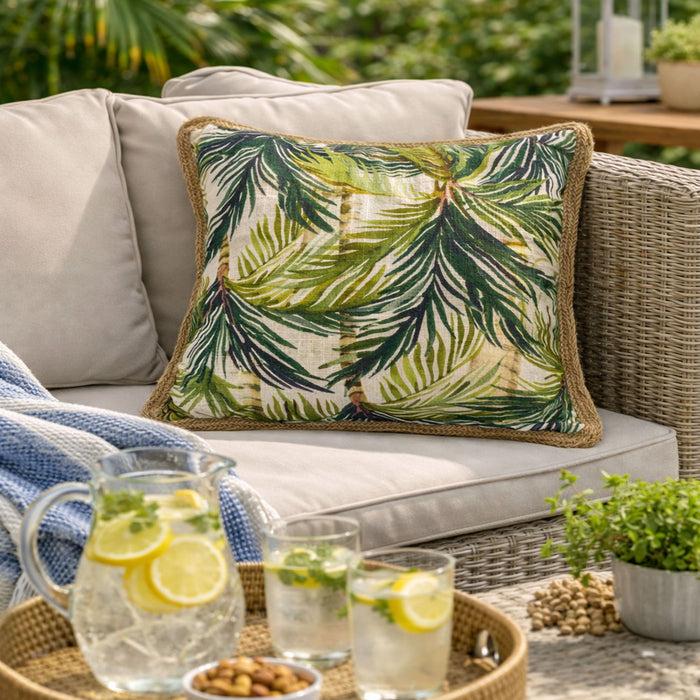 Outdoor Plum 3 Pillows - Multi