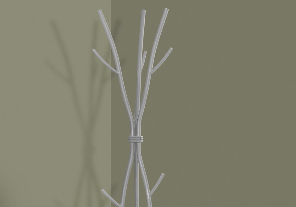 Coat Rack, Hall Tree, Free Standing, 11 Hooks, Entryway, Contemporary & Modern