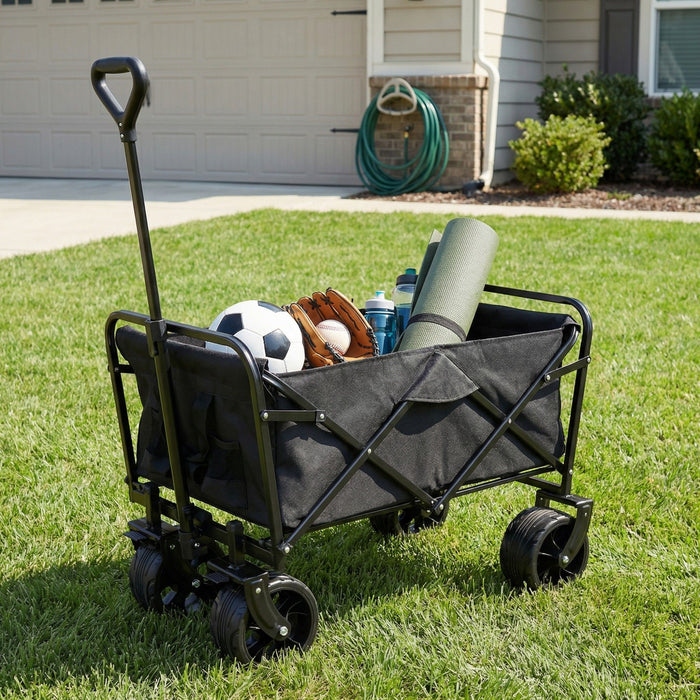 Wagons Carts Heavy Duty Foldable With Big Wheels