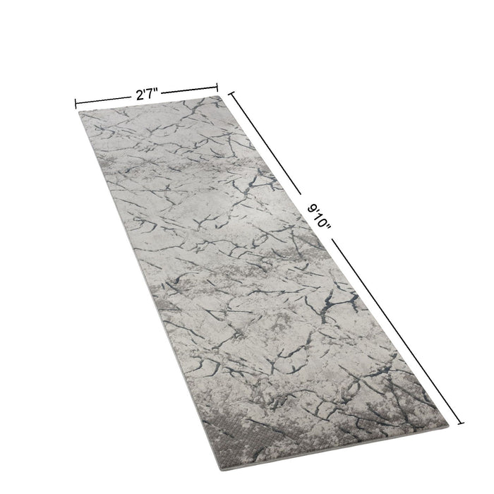 Geometrix - Contemporary Area Rug With Geometric 3D Effect