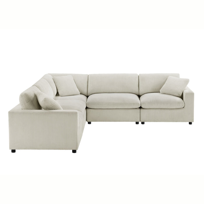 Chelsea - Modular 5 Piece Sectional