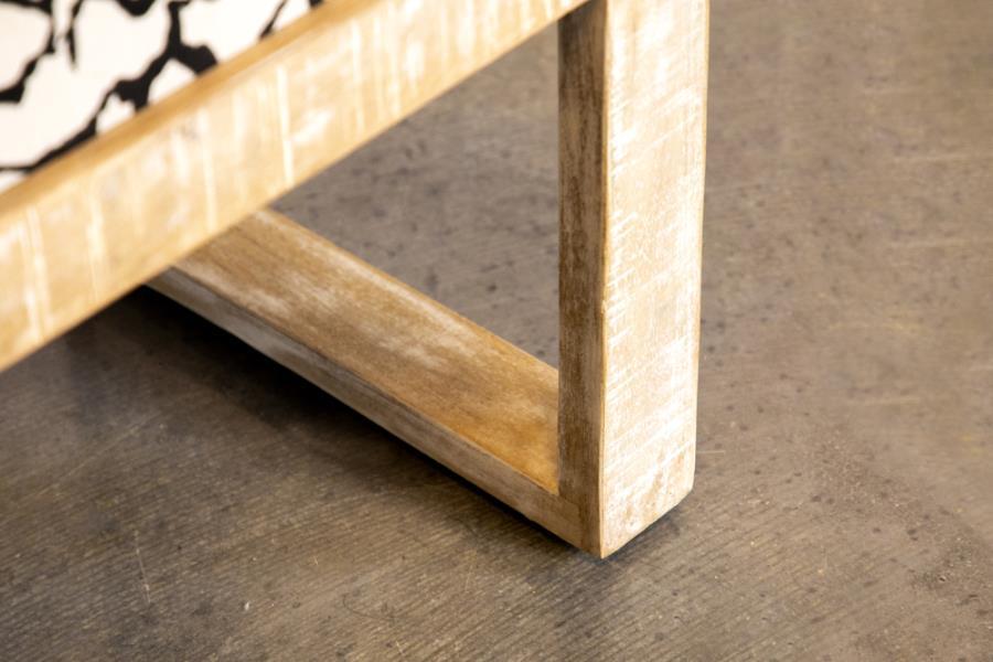 Aiden - Banco decorativo - Beige