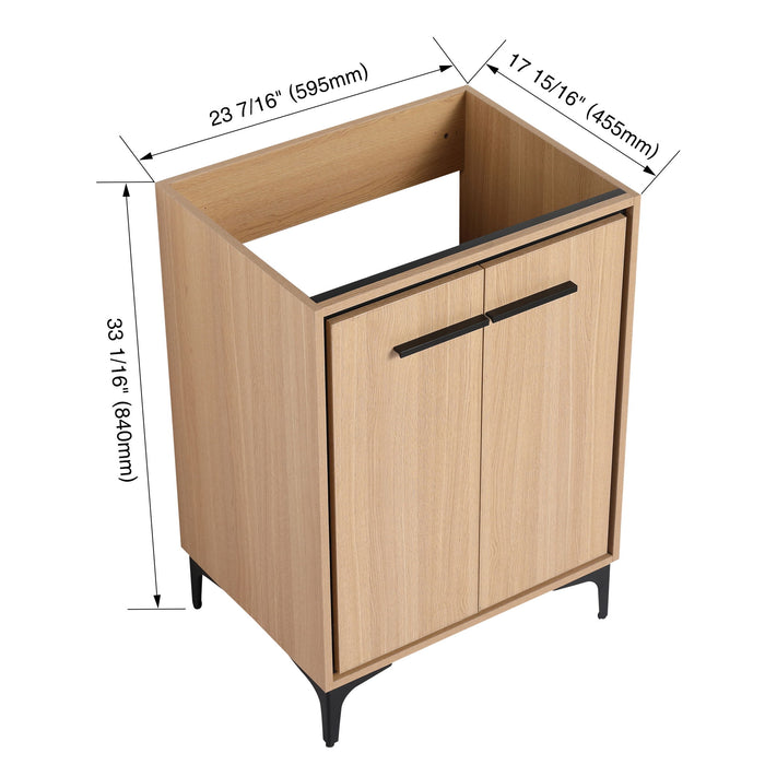 Modern Bathroom Vanity Cabinet With Soft Closing Doors