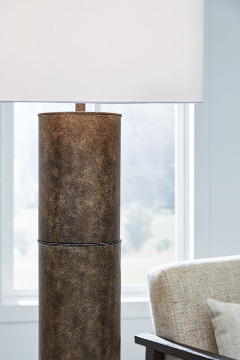Jebson - Metal Floor Lamp - Dark Bronze Finish