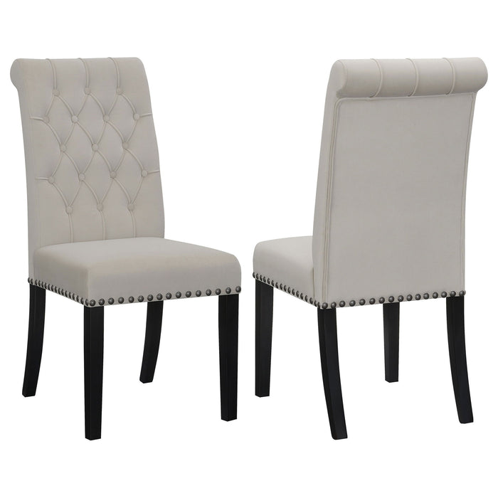 Tufted Side Chairs (Set of 2) - Gray