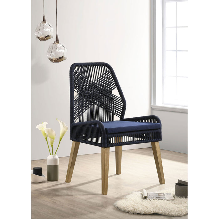 Modern Coastal Dining Chair (Set of 2)