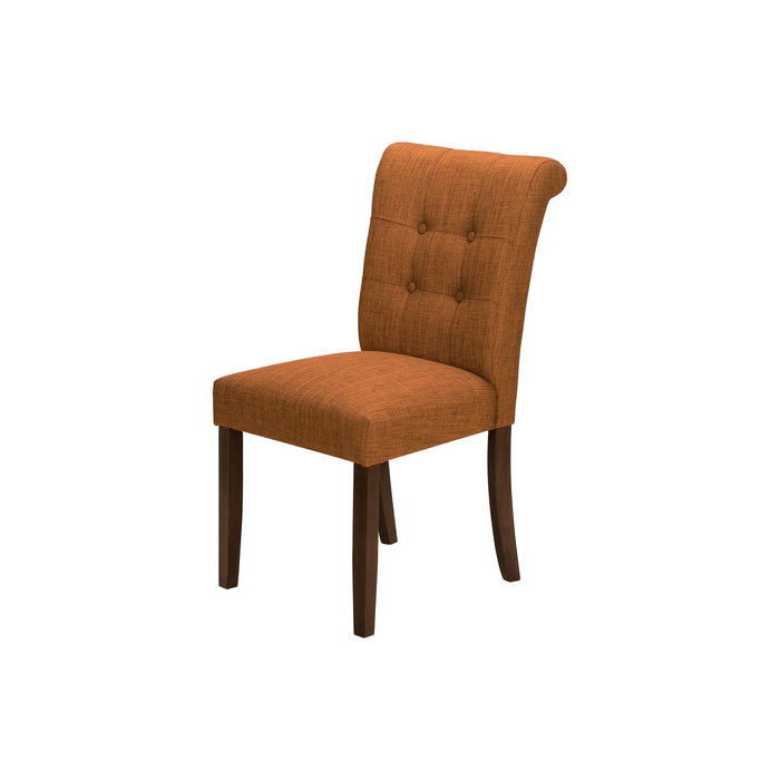 Modern Compact Design Upholstered Dining Chair (Set of 2)