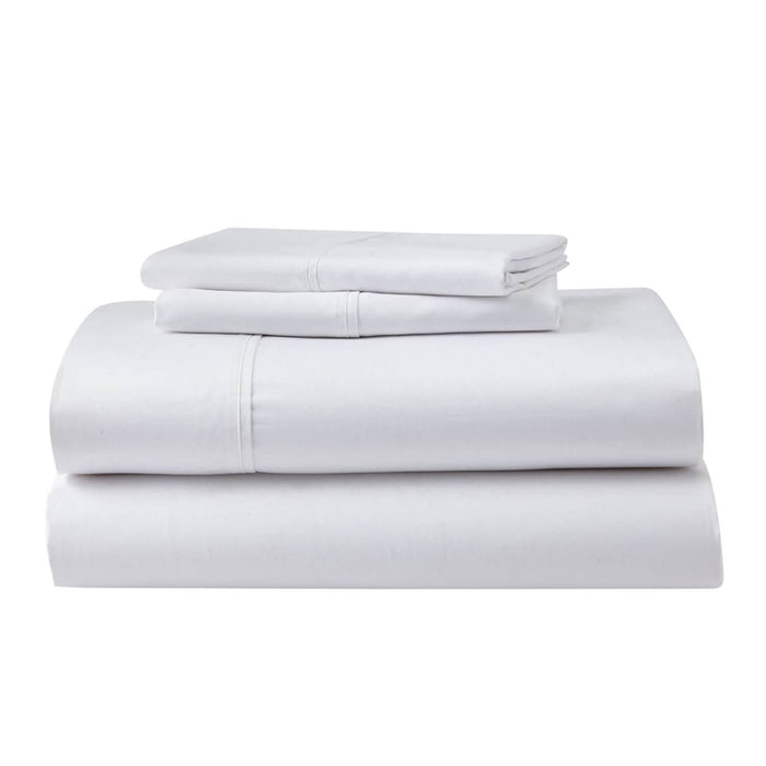 Sheet Set Luxurious Supima Cotton, Wrinkle Resistant, Breathable, With 2 Ghostgrip Band