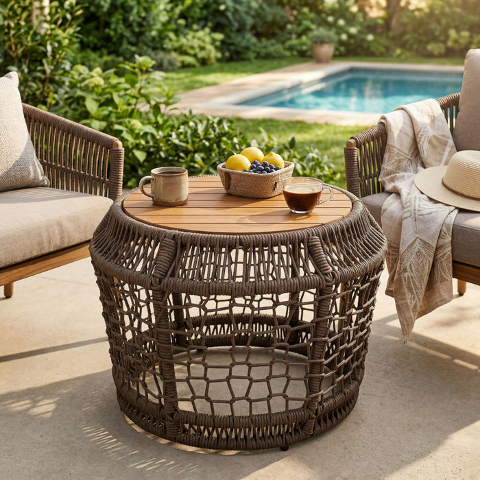 Modern Bohemian Side Table