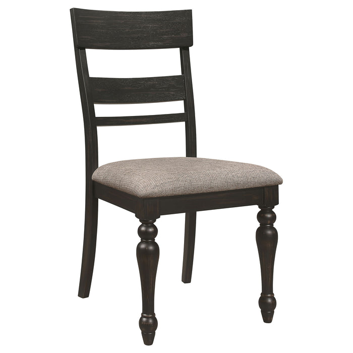 Kavita - Dining Side Chair (Set of 2) - Charcoal