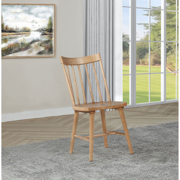 Carlos - Windsor Style Dining Side Chair (Set of 2)