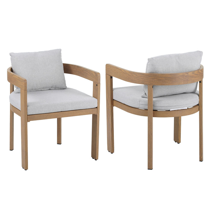 Elko Janiyah - Outdoor Patio Dining Set Dining Chairs And Dining Table
