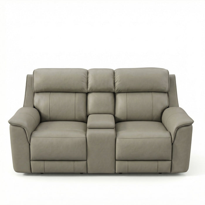 Oslo - Dual Power Reclining Loveseat With Console