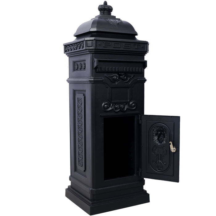 Mailboxs Residential Large-Capacity Letter Box, Rainproof Postbox Statue