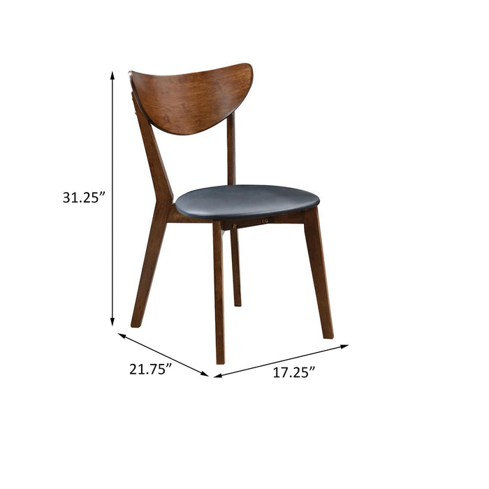 Marvin - Open Back Side Chairs (Set of 2) - Black