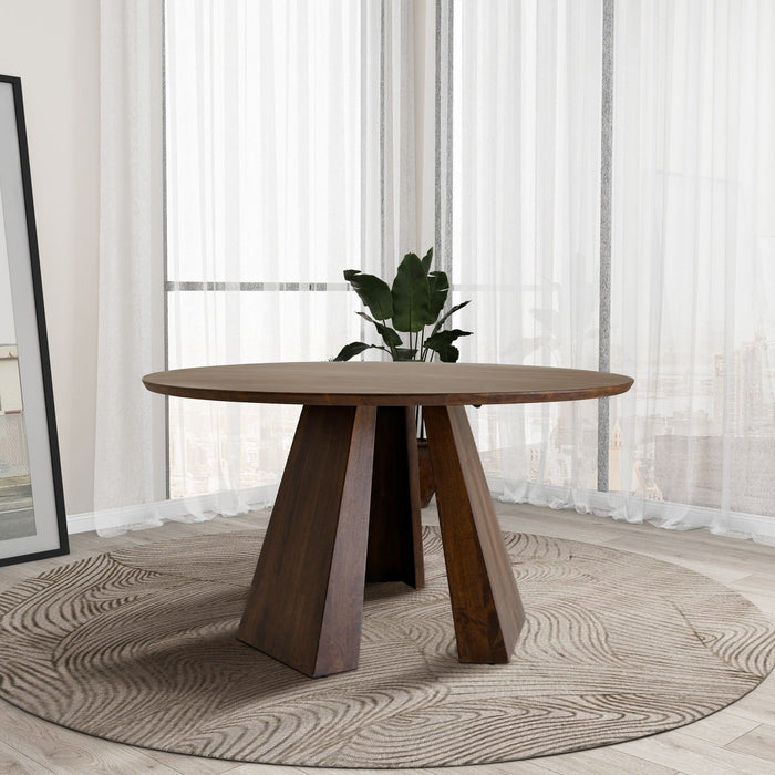 Bolton - Round Dining Table - Walnut