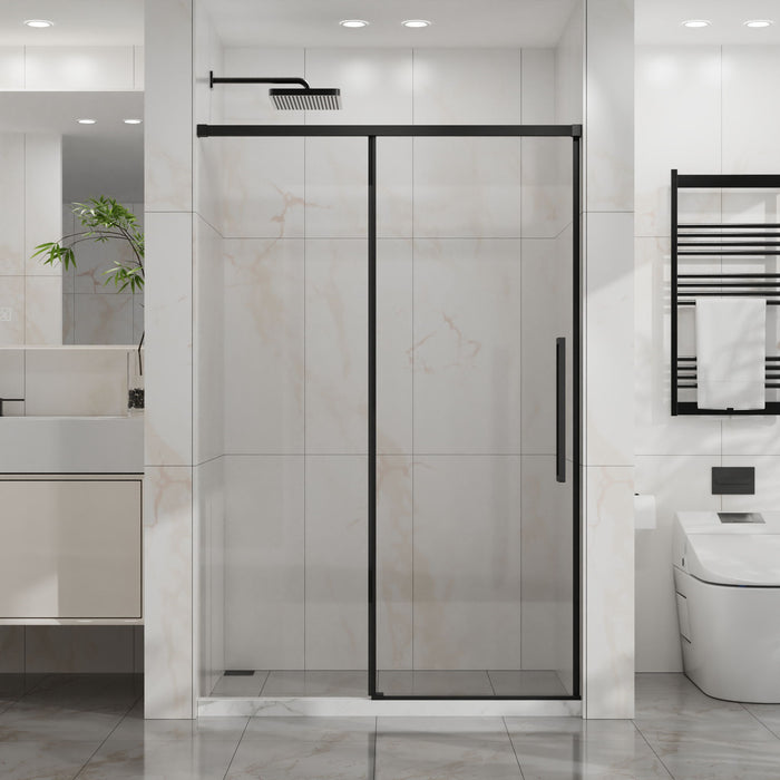 Semi Frameless Tub Sliding Shower Door
